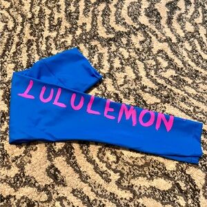 Lululemon Athletica Bright Blue Leggings